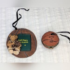 Boyds Bears Basketball Ornaments